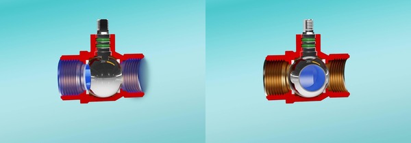 How does a ball valve work?