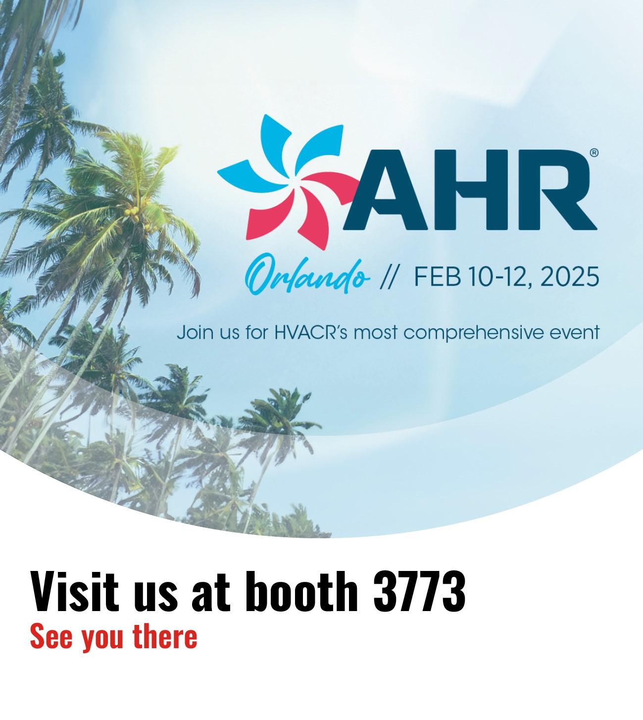 Visit RuB Inc. at booth 3773 at AHR Expo 2025