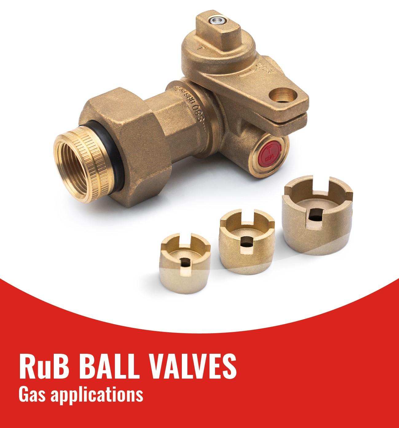 RuB ball valve S.80 Surepass ensures continuous gas flow during meter maintenance
