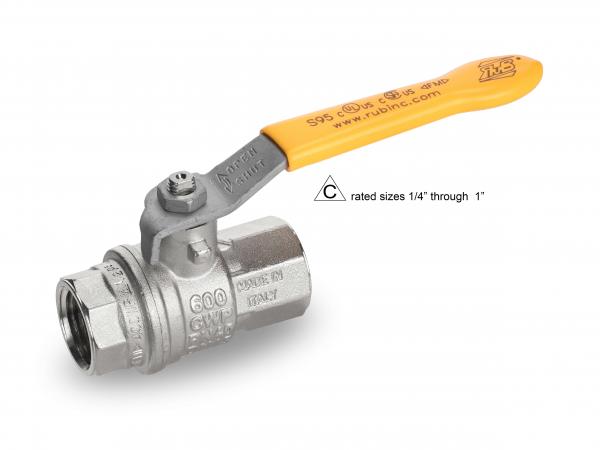 ball valves s95 npt nickel plated